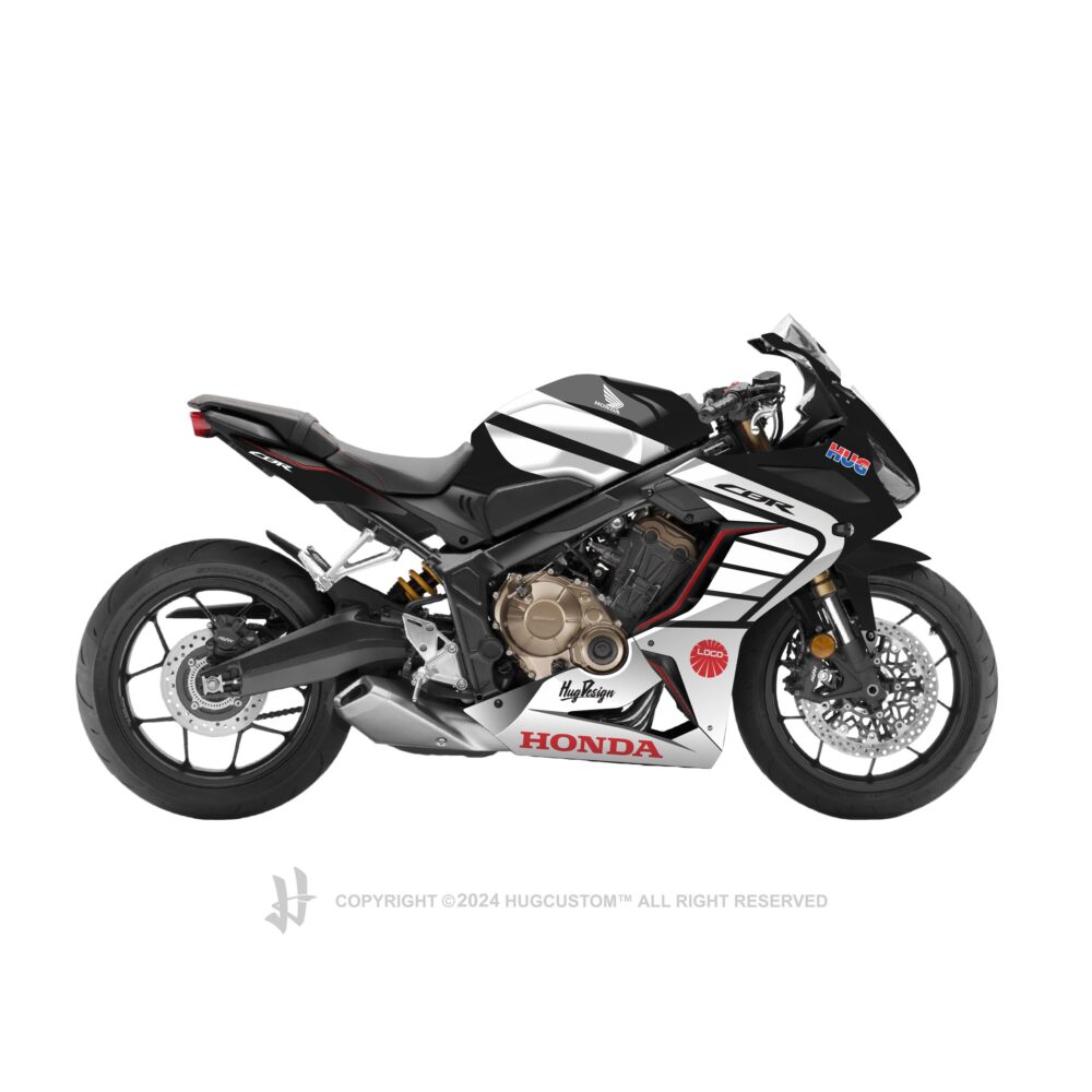 Honda CBR650R Sticker - 'Race Wing' Design