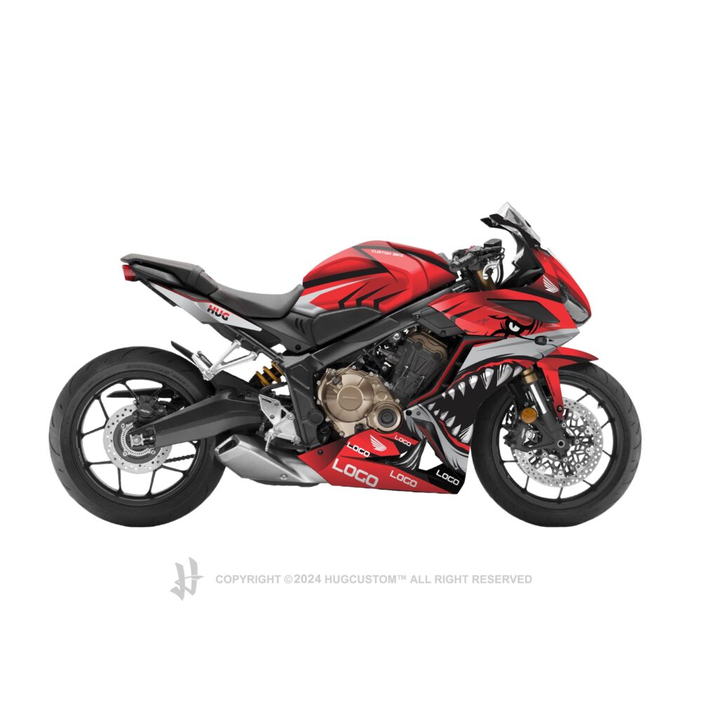 Honda CBR650R Sticker - 'Shark 1' Design